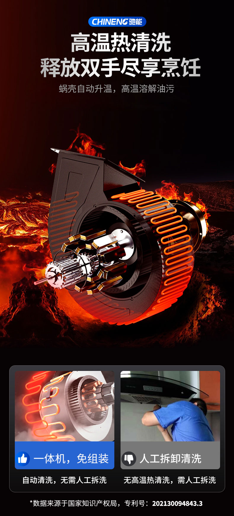 G22恒峰变频油烟机高温热清洗 G22恒峰变频油烟机高温热清洗