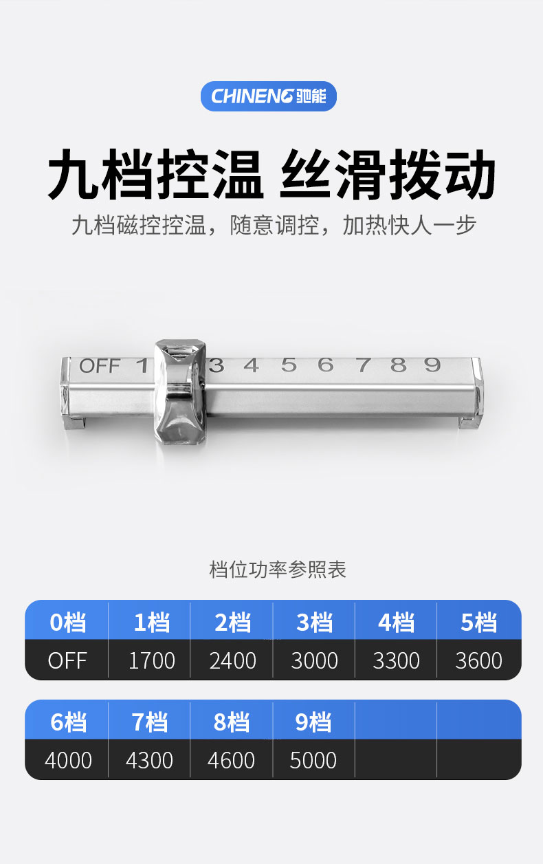 G22恒峰5000W台式电磁炉九档控温 G22恒峰5000W台式电磁炉九档控温