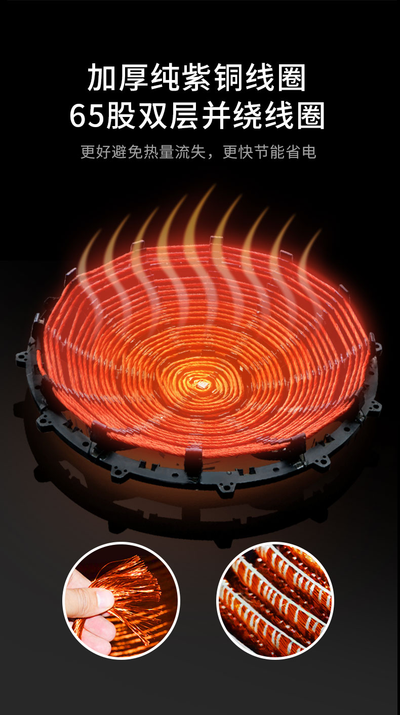 G22恒峰一体式汤炉纯紫铜线圈