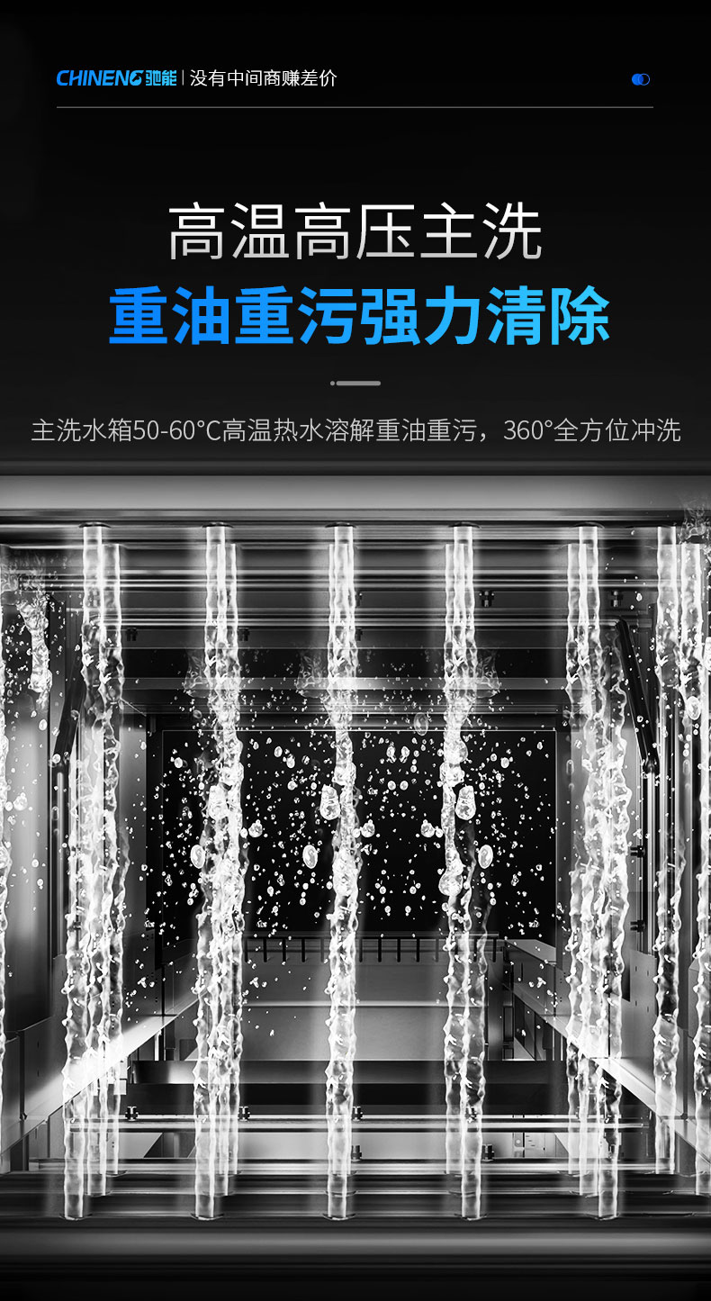 G22恒峰长龙洗碗机全方位主洗