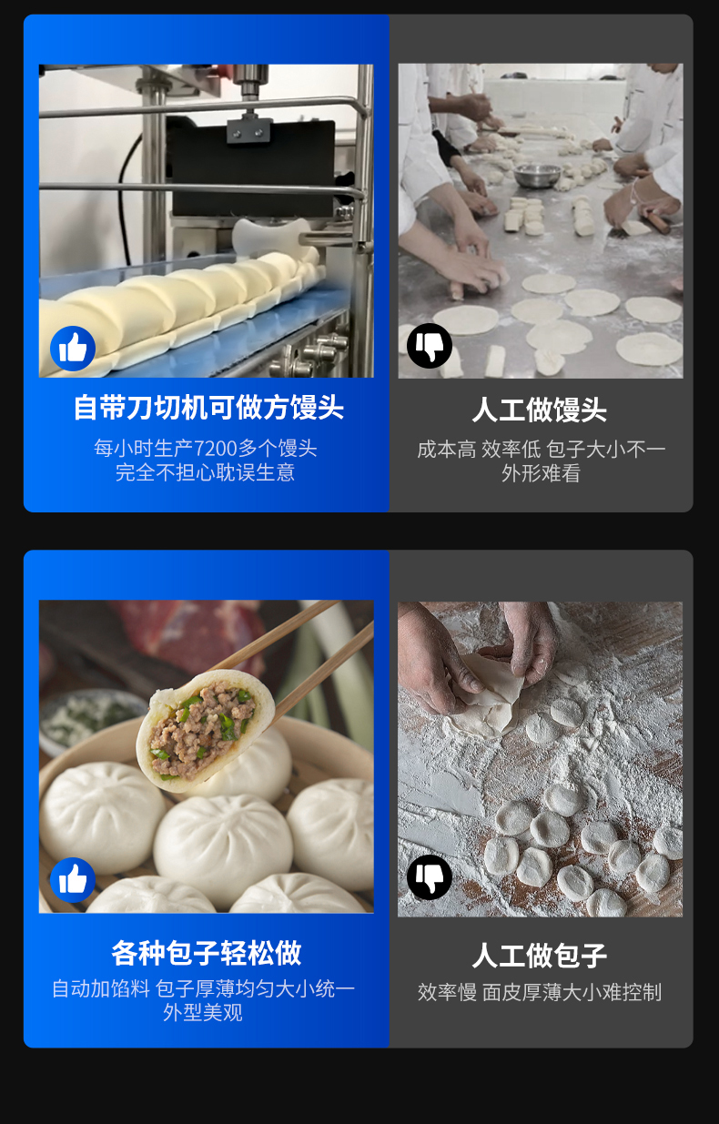 1693993842951038.jpg 卷面式包子馒头机手工对比